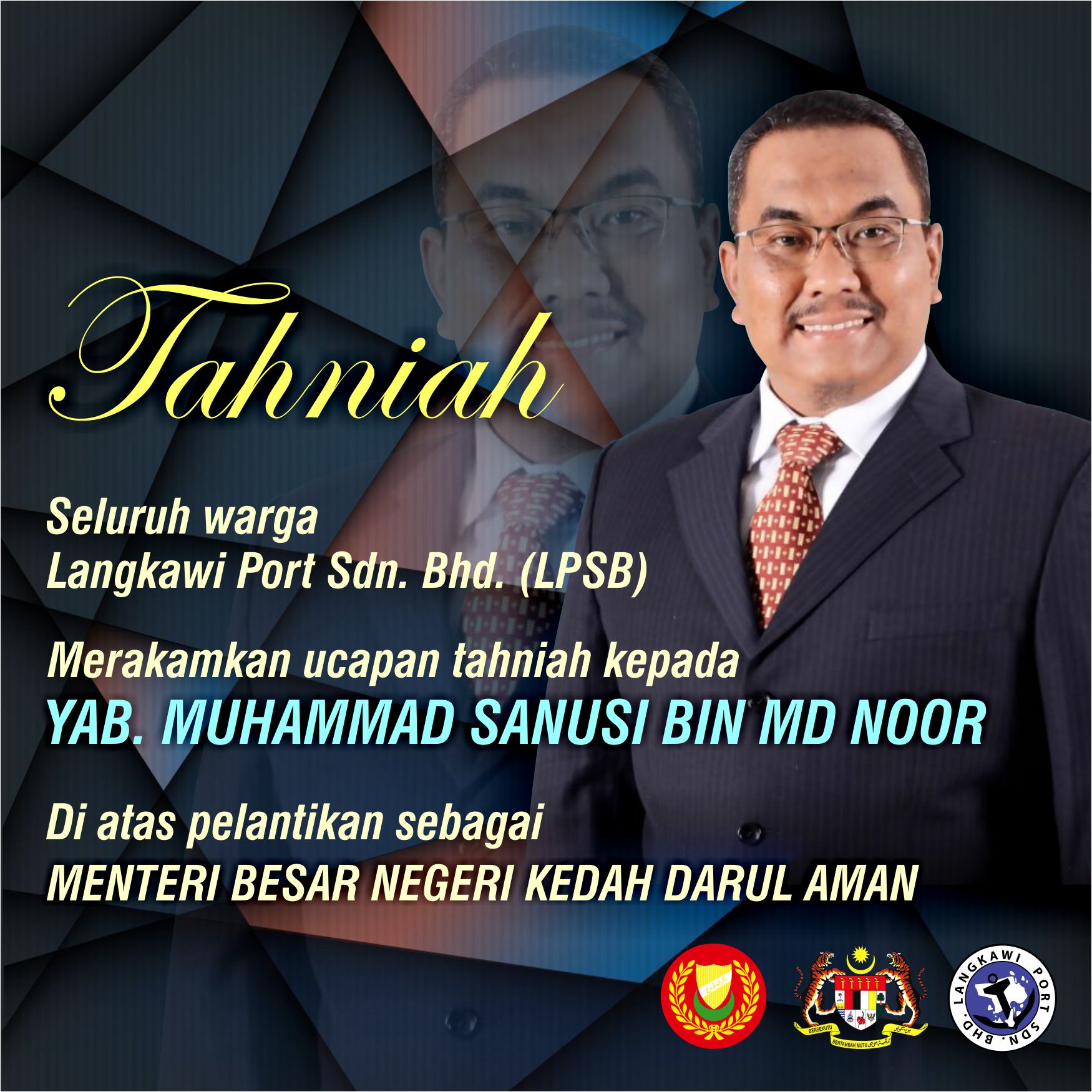 Read more about the article TAHNIAH YAB Muhammad Sanusi Md Noor
